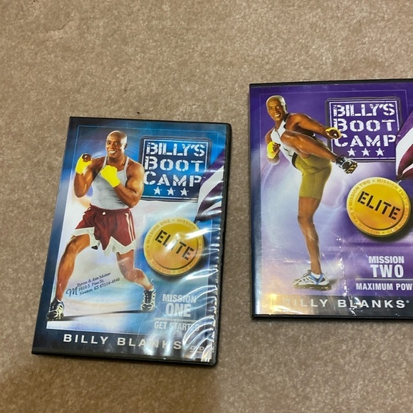 Billy Banks Boot Camp mission one and two DVD’s - Picture 1 of 5